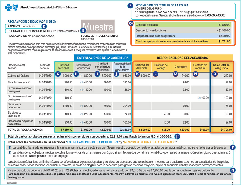 NM EOB segunda página