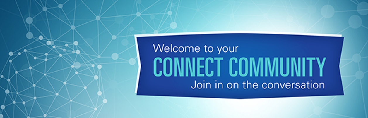 BCBSNM Connect Community welcome banner 
